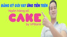 Hướng Dẫn Đăng Ký ỨNG TIỀN Trên App CAKE - (App Vay Online)