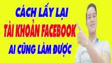 LẤY LẠI TÀI KHOẢN FACEBOOK