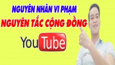 Nguyên Nhân Vi Phạm NGUYÊN TẮC CỘNG ĐỒNG Trên YOUTUBE - Mà Bạn Nên Biết