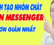 Cách Tạo Nhóm Chát Trên Messenger Đơn Giản - (Đình Hào Vlog)