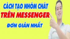 Cách Tạo Nhóm Chát Trên Messenger Đơn Giản - (Đình Hào Vlog)